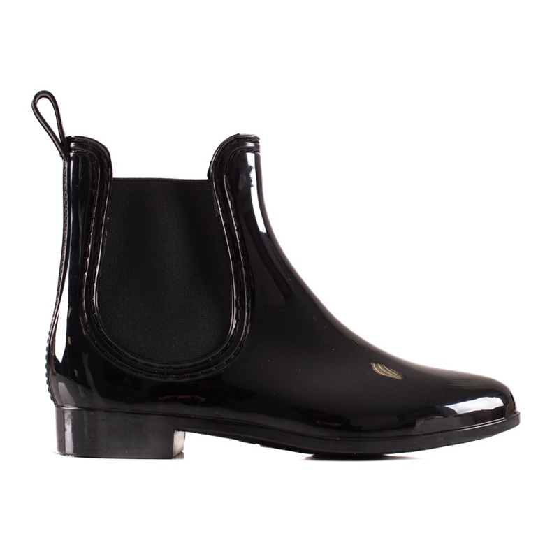 TRENDI Lakirane galoše crno