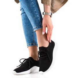 TRENDI Lagane sportske tenisice crno