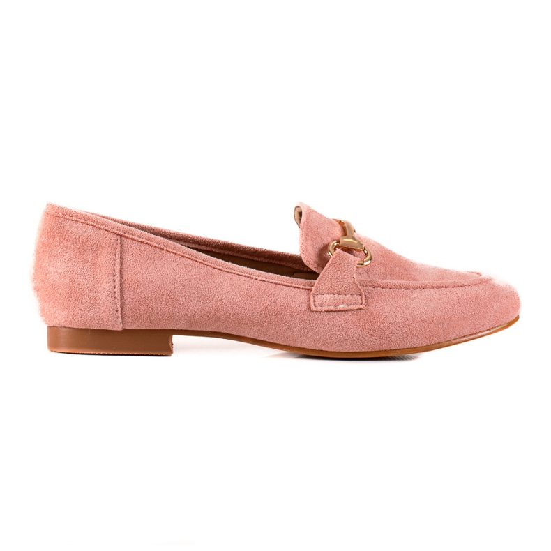 Seastar Mokasine sa zlatnim ukrasom ružičasta