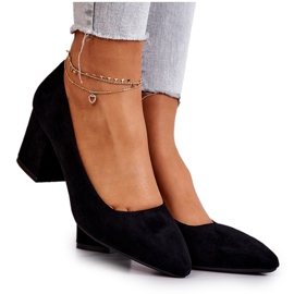 Suede cipele Sergio Leone PB411 crne crna