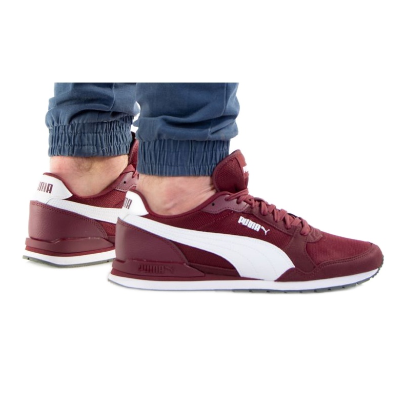 Puma St Runner V3 Mesh M 384640 04 crvena