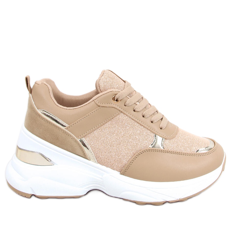 Sportske cipele na skrivenoj Dafne Khaki potpetici kaki