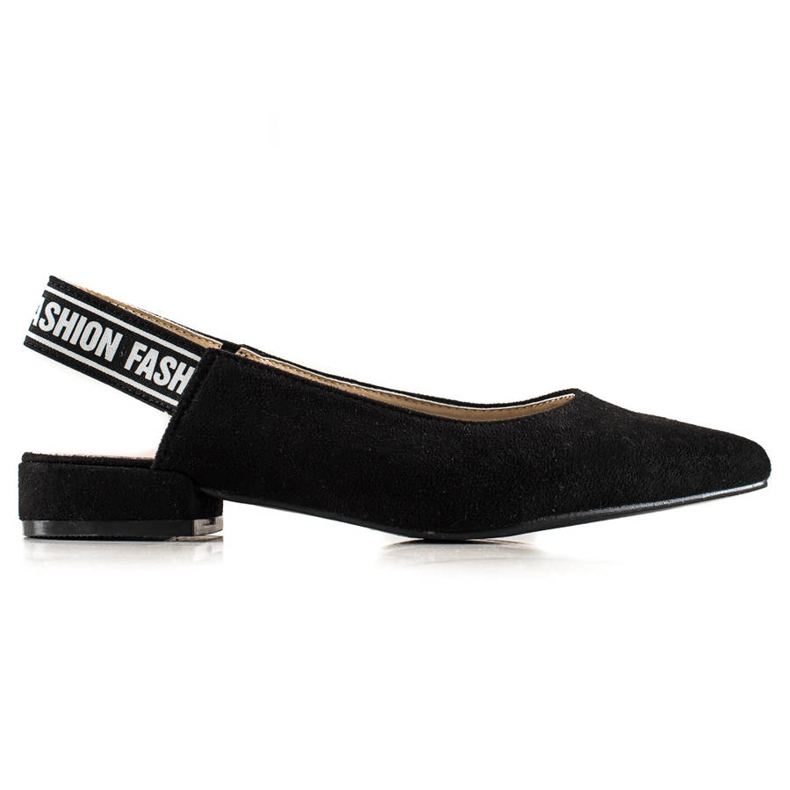 Goodin Pumpe s otkrivenom petom crno