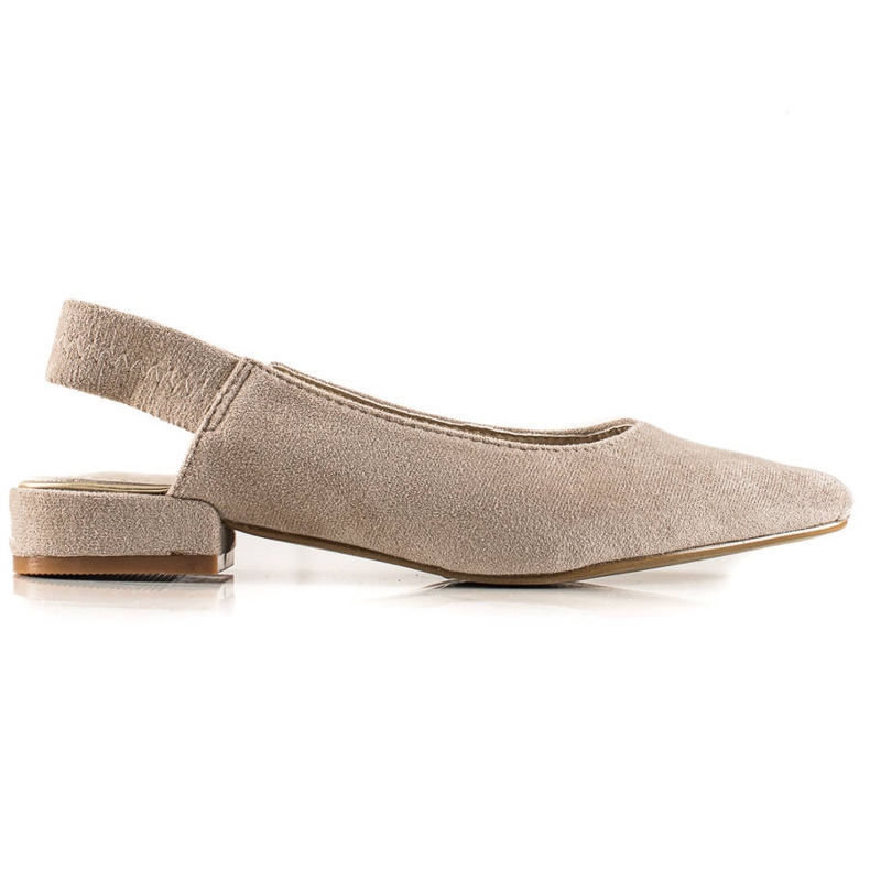 Goodin Klasične pumpe s otvorenom petom bež