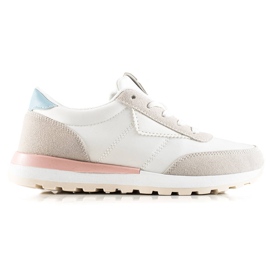 TRENDI Šarene sportske cipele bijela višebojan