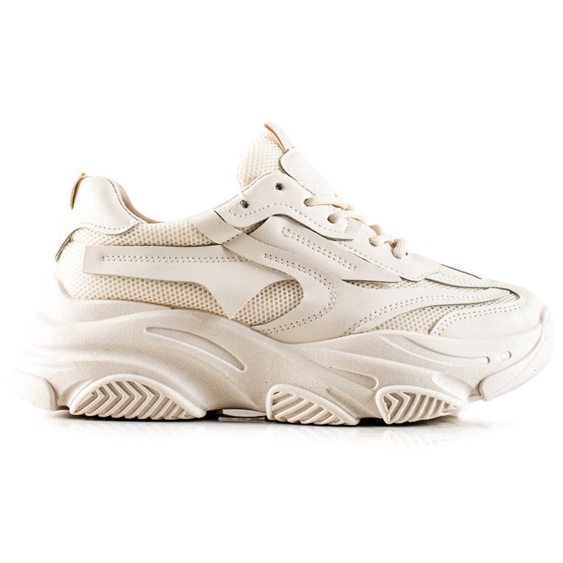 Seastar Modne tenisice s mrežom bež