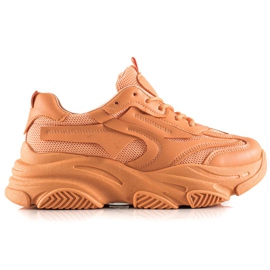 Seastar Modne tenisice s mrežom narančasta