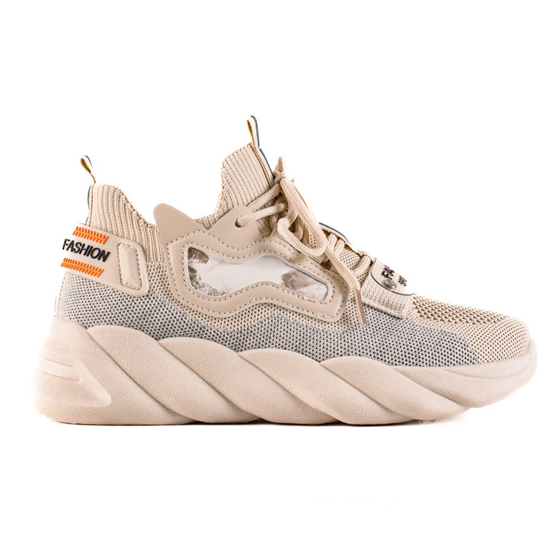 Weide Udobne modne tenisice smeđa