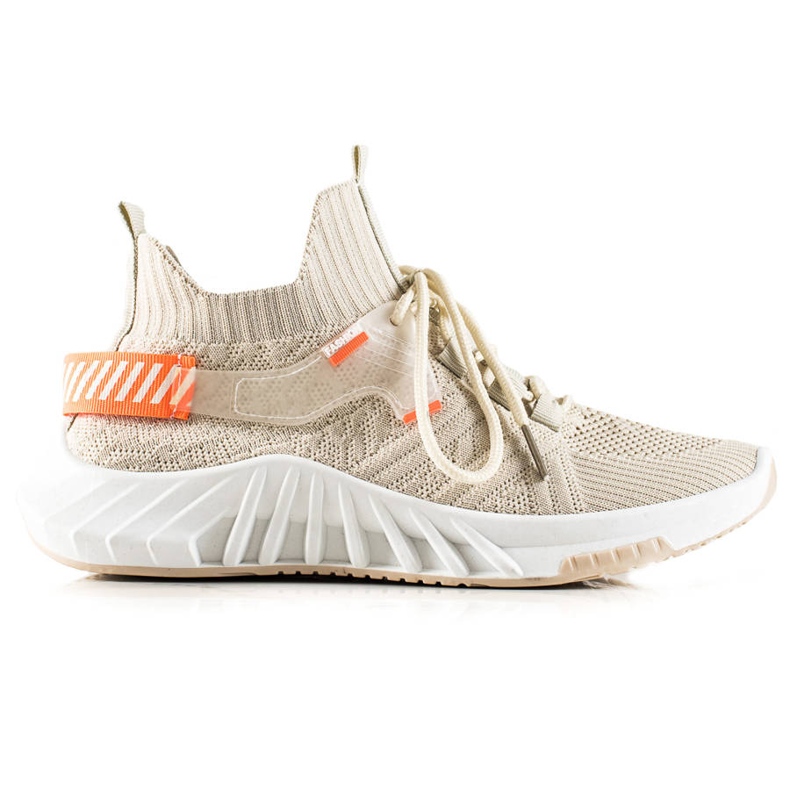 Weide Modne tenisice od tekstila bež