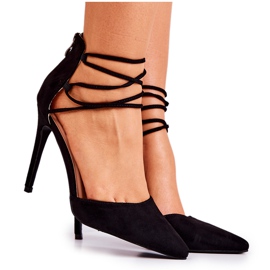 PS1 Elegantne antilop crne Loveth štikle crna