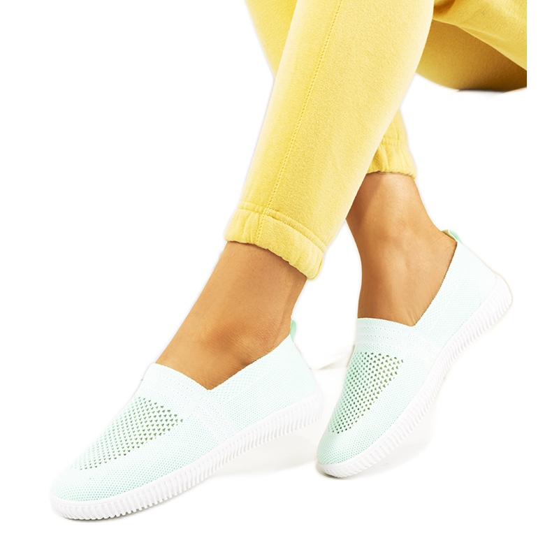 Zelene ažurne tenisice Tanya zelena