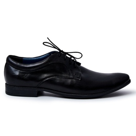 Bednarek Polish Shoes Muški brogevi Bednarek Elegant Leather Black Gaspare crna