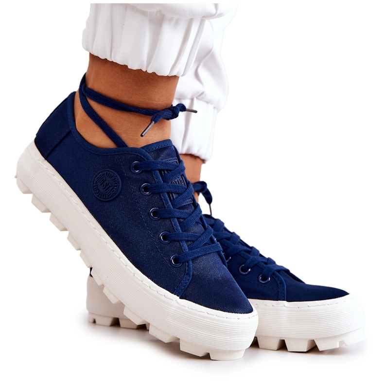 Ženske tenisice Big Star JJ274491 Navy Blue plava