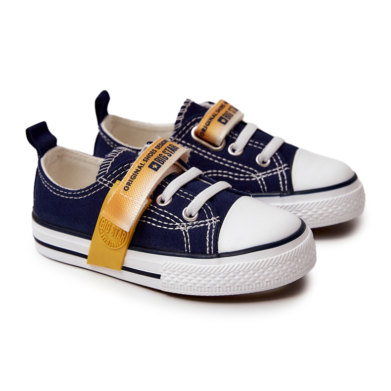 Dječje niske tenisice Big Star JJ374077 Navy Blue plava