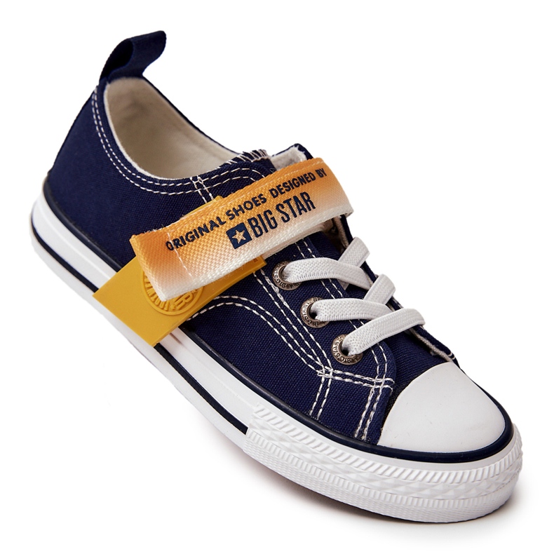 Dječje niske tenisice Big Star JJ374072 Navy Blue plava plava