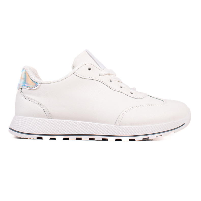 TRENDI Klasične sportske cipele od eko kože bijela