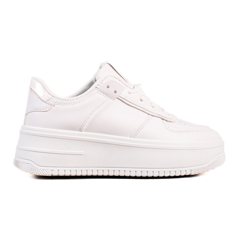TRENDI Modne tenisice na širokoj platformi bijela
