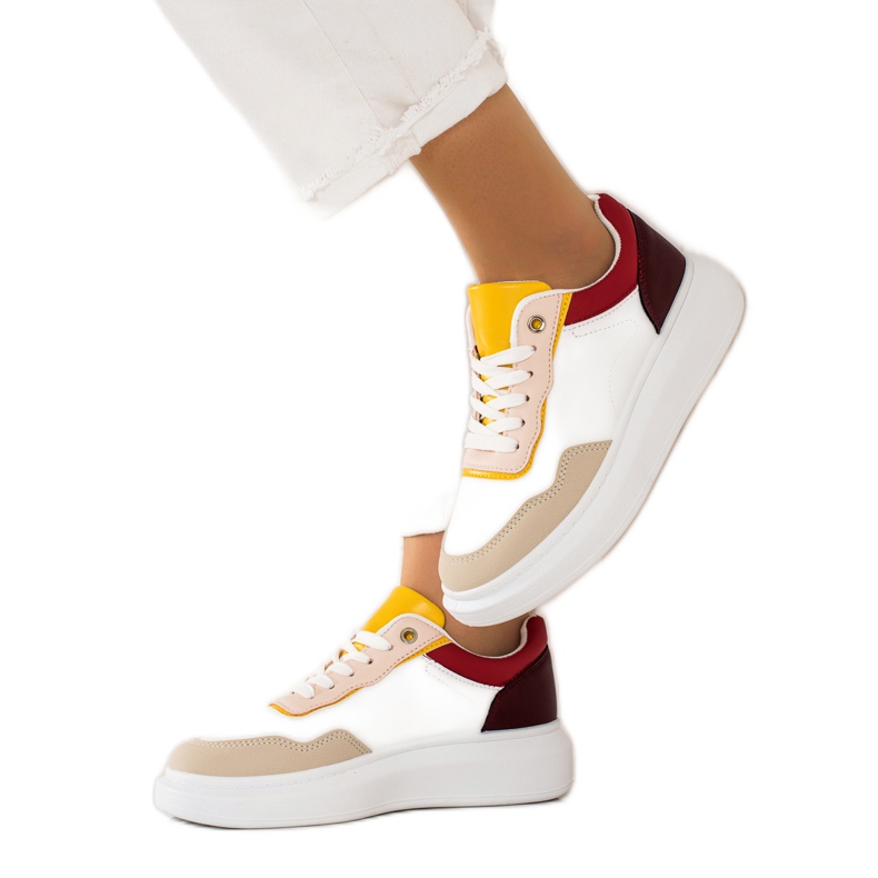 BUONAROTTI Modne sportske tenisice bijela raznobojna