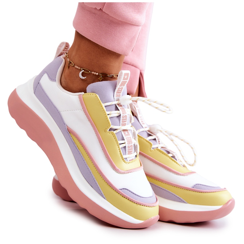 Sportske cipele Tenisice Big Star JJ274A511 Multicolor bijela raznobojna