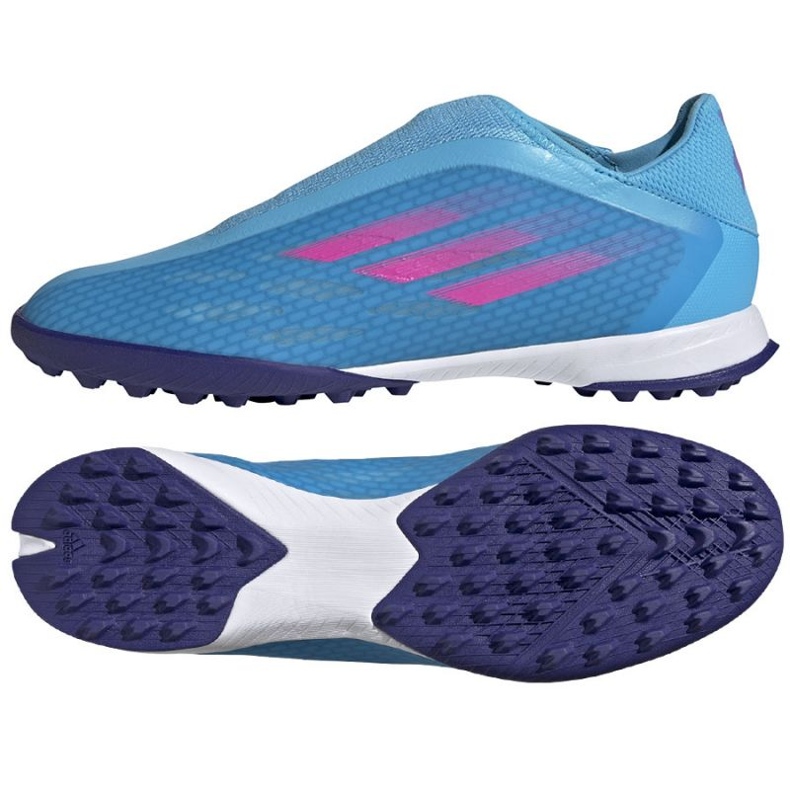 Adidas X Speedflow.3 Ll Tf GW7500 cipele plava plava