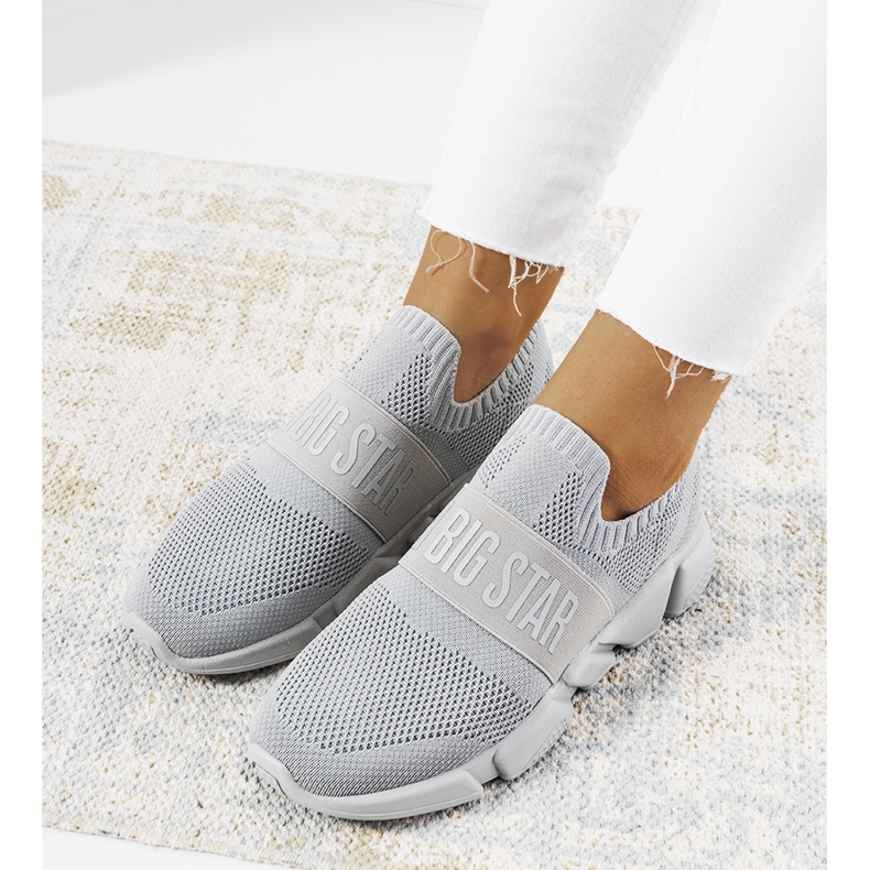 Siva sportska obuća Big Star JJ274295