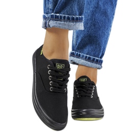 Ženske crne tenisice Big Star JJ274261 crna