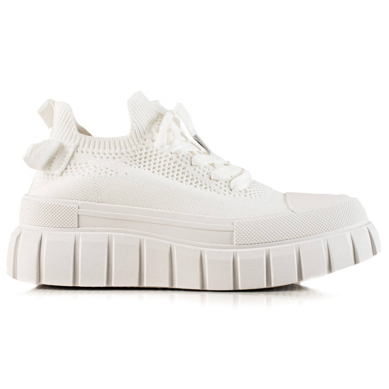 TRENDI Modne tenisice na platformi bijela