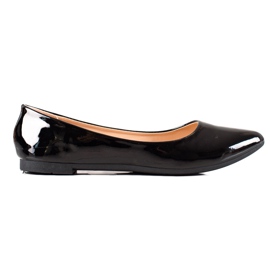 Seastar Crno lakirane balerinke crna