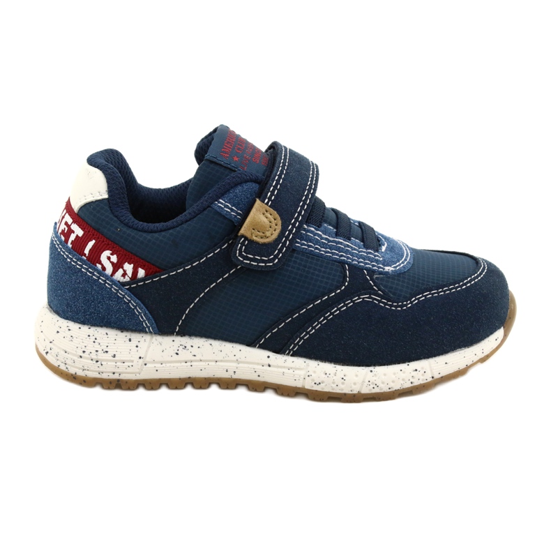American Club Američka ADI sportska obuća Velcro ES86 / 22 Navy plava