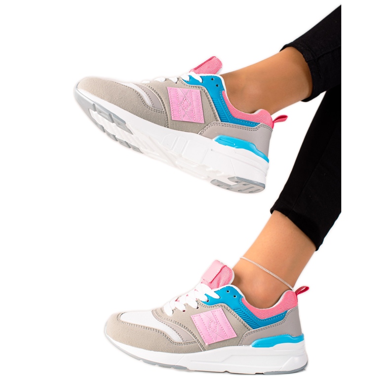 TRENDI Ležerne sportske cipele bež raznobojna