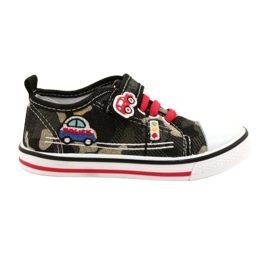 American Club Američke tenisice dječje cipele kožni umetak TEN54 / 22 Moro bež crna