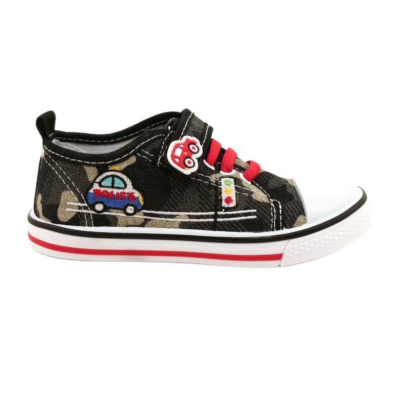 American Club Američke tenisice dječje cipele kožni umetak TEN54 / 22 Moro bež crno