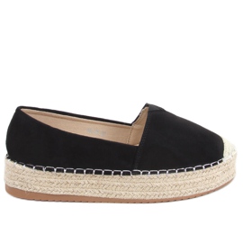Pilar Black ženske espadrile crna