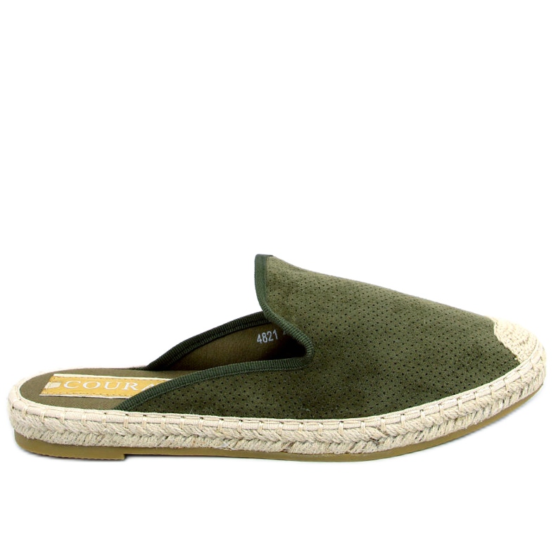 Ženske espadrile Carmen Green zelena