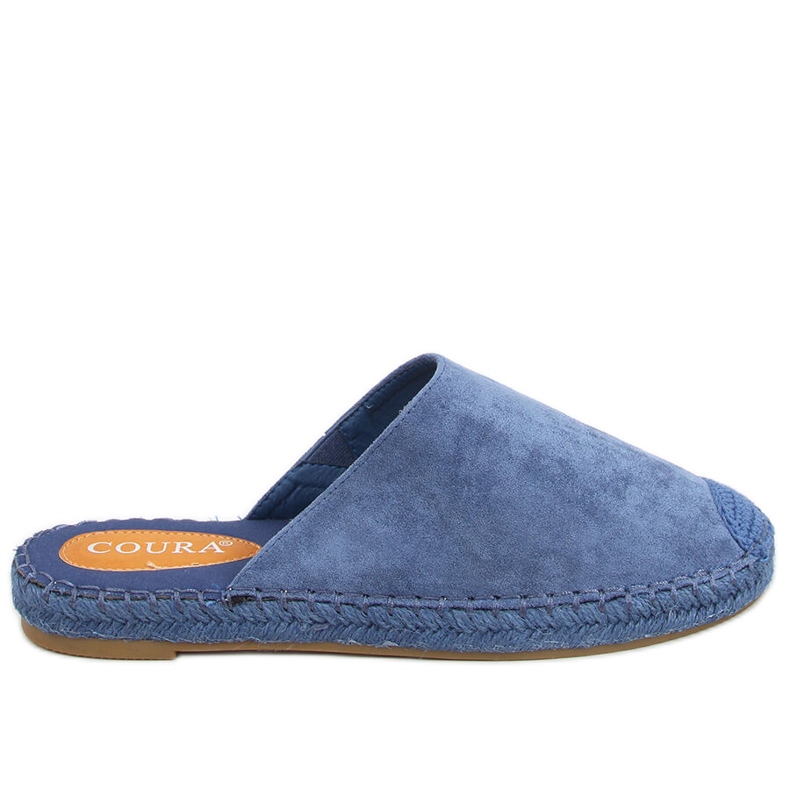 Espadrile u punoj boji Marina Blue plava