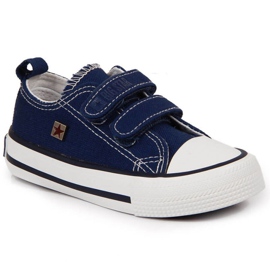 Velcro tenisice Big Star Jr HH374097 tamnoplave tamnoplava