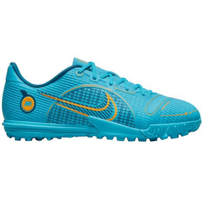 Tenisice za nogomet Nike Mercurial Vapor 14 Academy Tf Jr DJ2863 484 plava plava