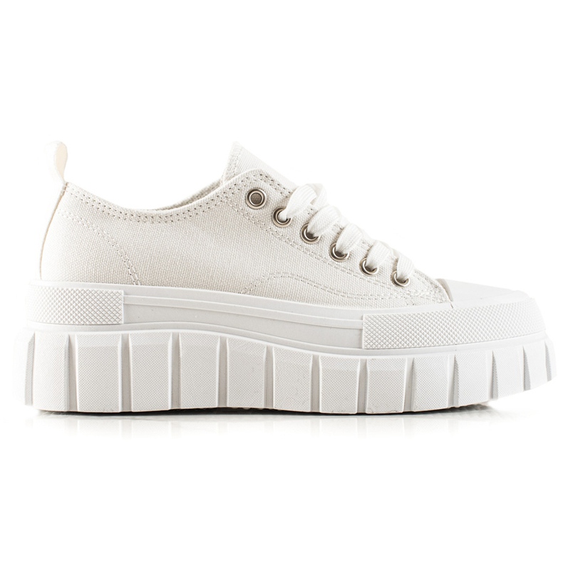 W. Potocki Tenisice na platformi Potocki bijela