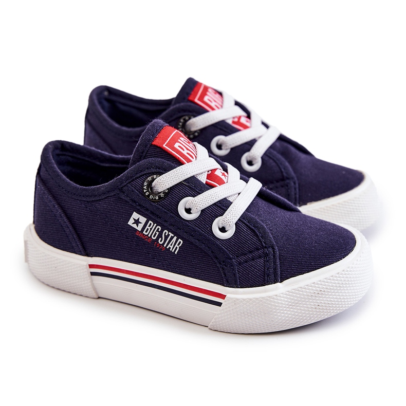 Dječje niske tenisice Big Star JJ374168 Navy Blue plava