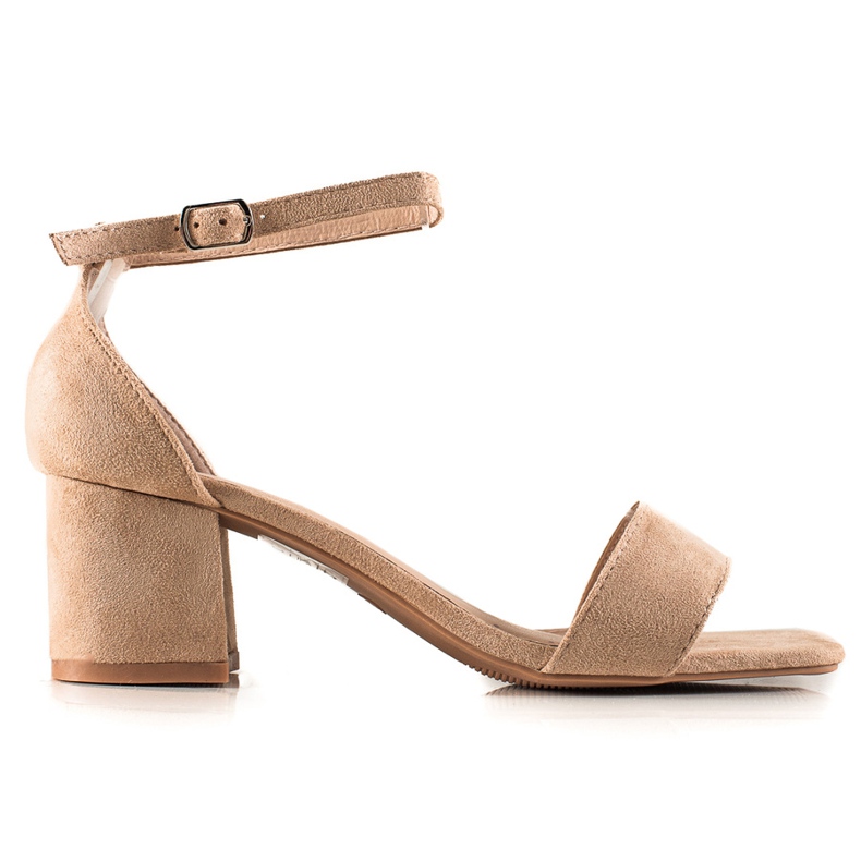 Sandale na nisku petu VINCEZA bež