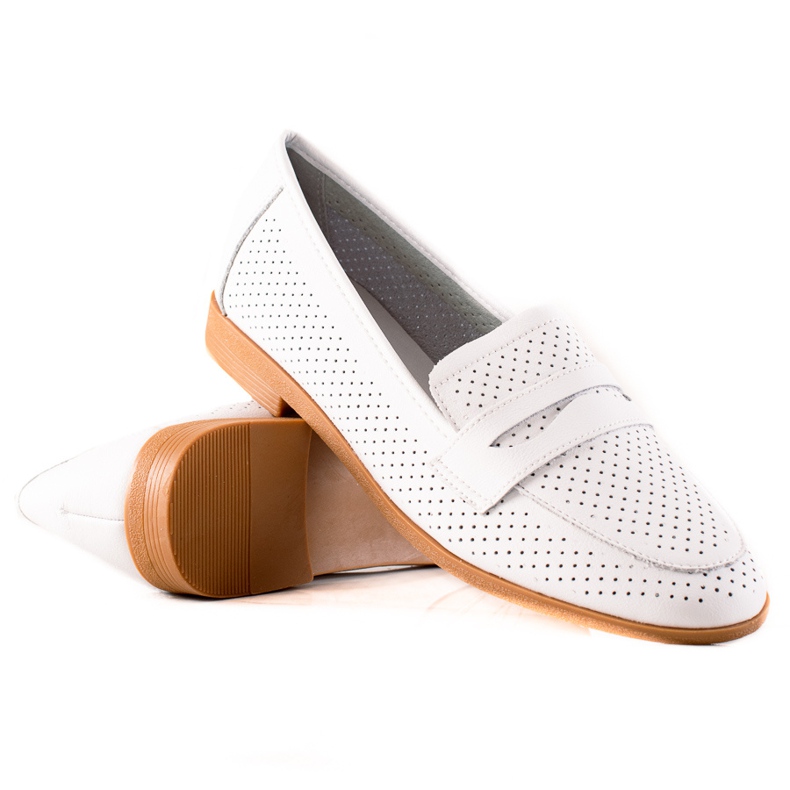 Goodin Ažurni kožni lordovi bijela