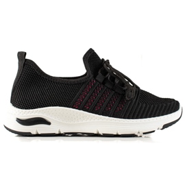 TRENDI Klizne sportske cipele crna