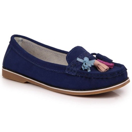 Evento Mokasine s resama Jezzi W JEZ328A tamnoplave tamnoplava