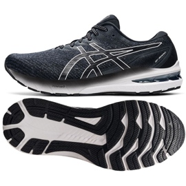 Asics Gt 2000 10 M 1011B185 002 tenisice za trčanje crna siva