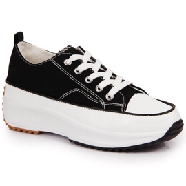 Crne tenisice McKeylor W JAN93 s klin petom crna