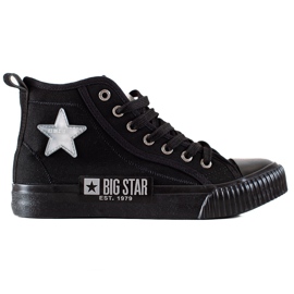 Ženske visoke tenisice Big Star JJ274380 crna