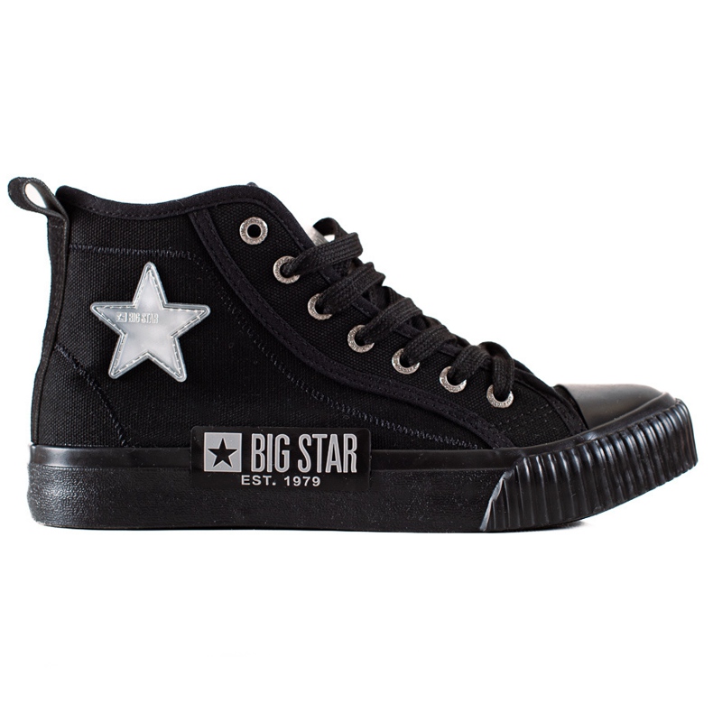 Ženske visoke tenisice Big Star JJ274380 crno