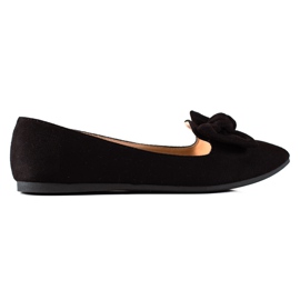 Balerine s mašnom VINCEZA crna