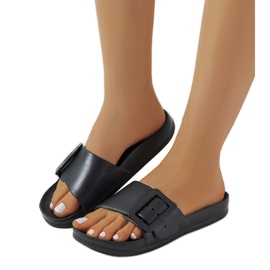 Crne Big Star FF274A389 papuče crna