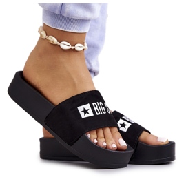 Gumene papuče Big Star JJ274A263 crne crna